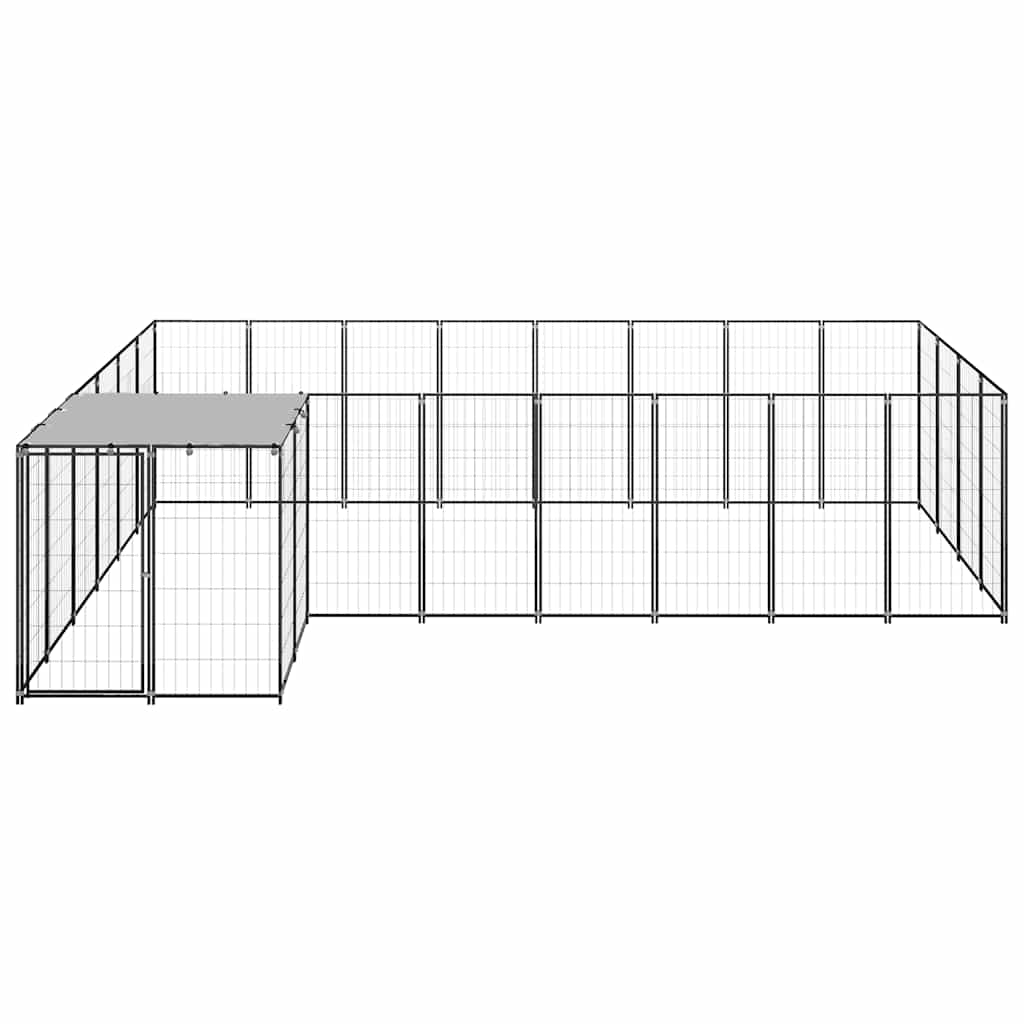 Perrera Negra 10,89 M² Acero_2