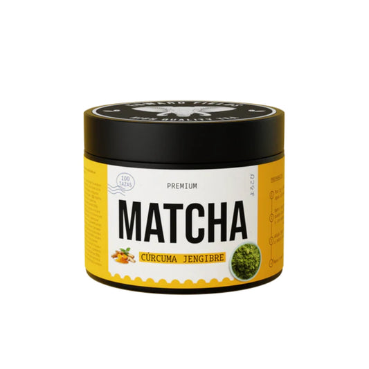 Té Matcha Premium con Jengibre y Cúrcuma, Edward Fields Tea, 100g