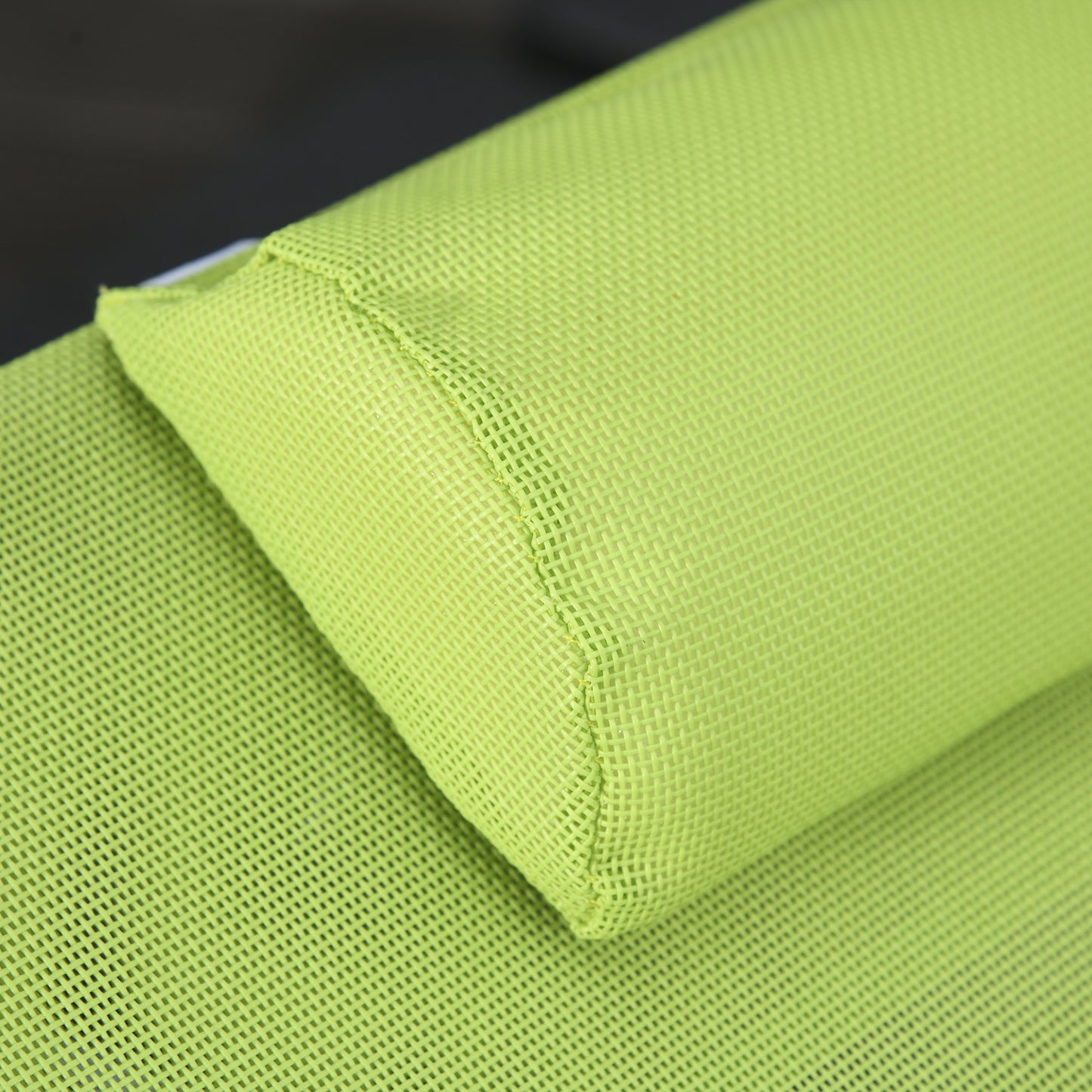 Outsunny Conjunto De 2 Tumbonas Plegables Con Respaldo 182x56x24,5 Cm Verde_3