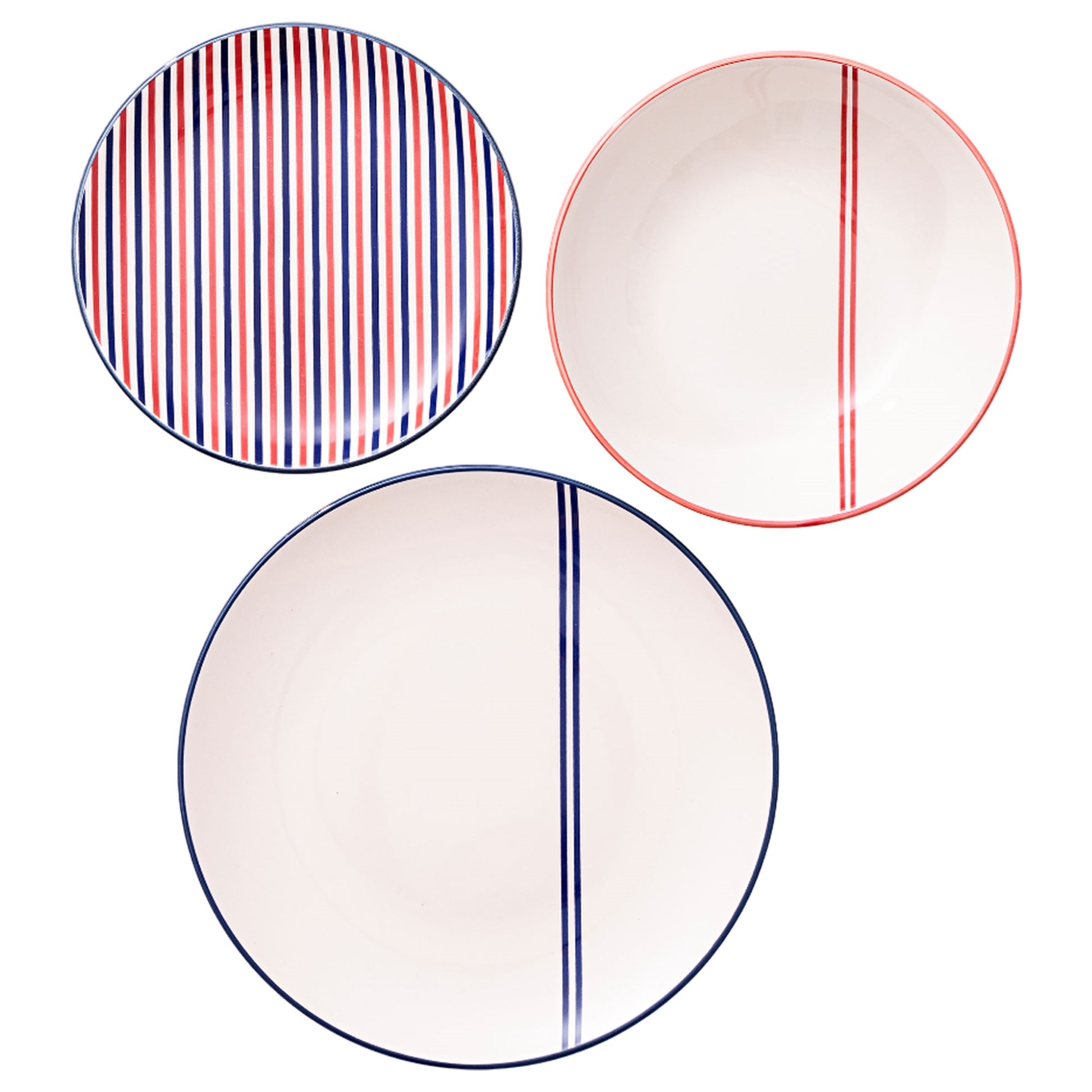 Set 12pzs Vajilla (p.llano Ø27cm + P.hondo Ø20cm + P.postre Ø19cm) El Ganso