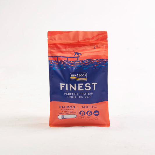 Fish4dogs Pienso Para Perro Adulto Sin Cereales – Salmón Y Patata 1,5 Kg_0