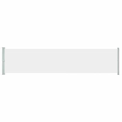 Vidaxl Toldo Lateral Retráctil Para Patio Crema 140x600 Cm_0