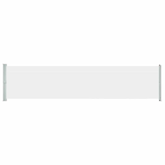 Vidaxl Toldo Lateral Retráctil Para Patio Crema 140x600 Cm_0