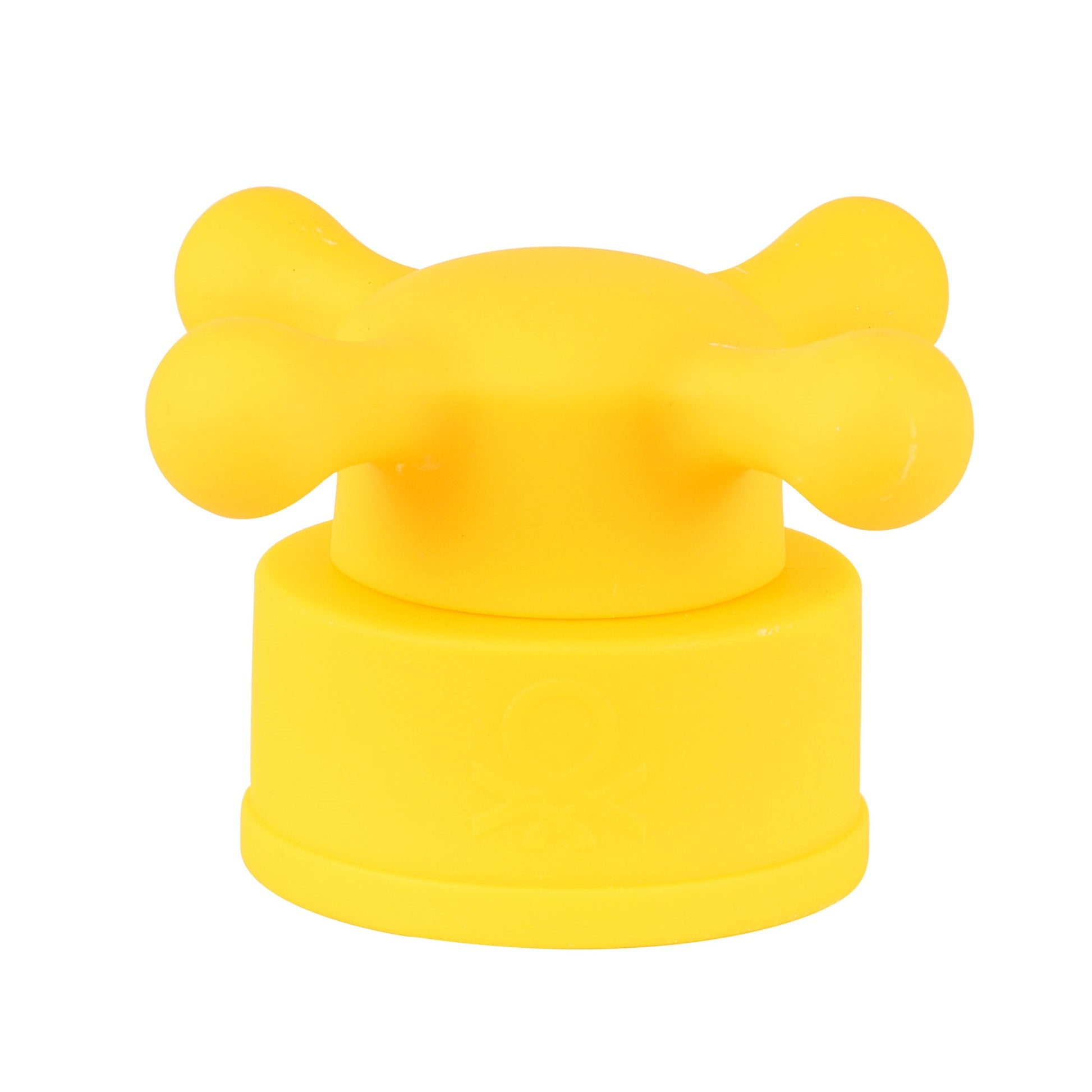 Botella De Agua 500ml Borosilicato Tapa Amarillo De Grifo Colección Rainbow_5