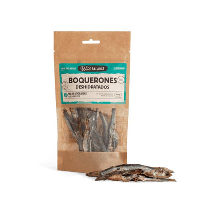 Snack natural Boquerones Deshidratados Wild Balance 40 g