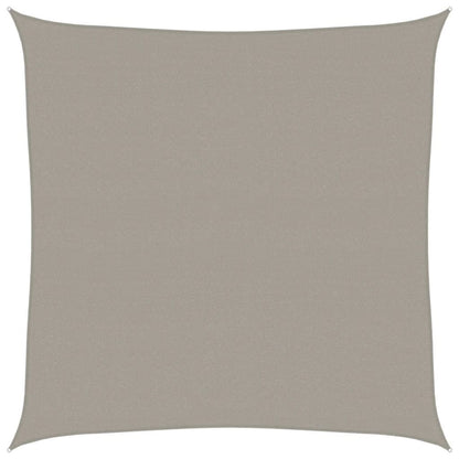 Vidaxl Toldo De Vela Cuadrado Hdpe Gris Claro 160 G/m² 4,5x4,5 M_0