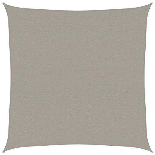 Vidaxl Toldo De Vela Cuadrado Hdpe Gris Claro 160 G/m² 4,5x4,5 M_0