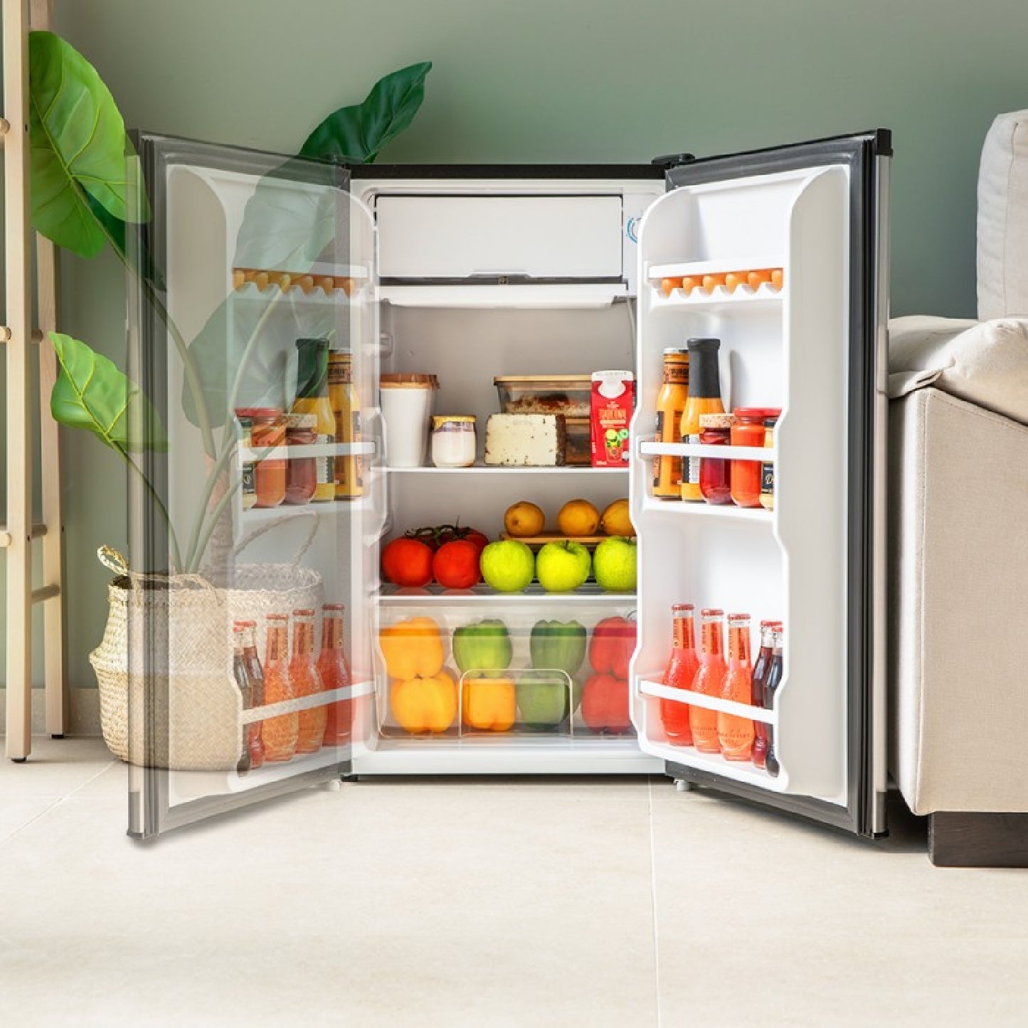 Cecotec Mini Frigorífico Bolero Coolmarket Tt 90 Inox_3