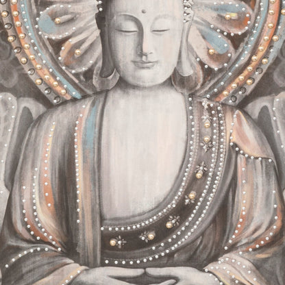 Lienzo Impreso En Relieve Bouddha_2