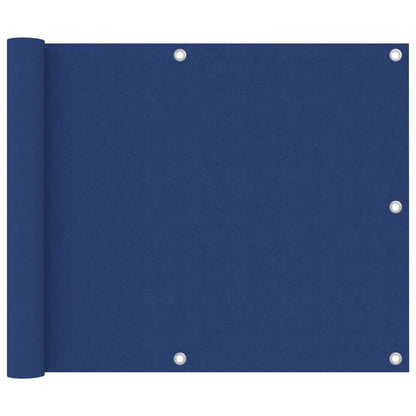 Vidaxl Toldo Para Balcón De Tela Oxford Azul 75x300 Cm_0