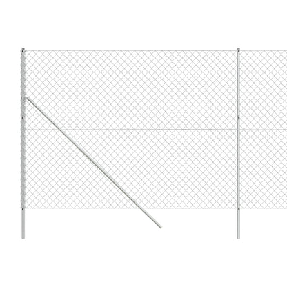 Cerca De Alambre Plateado 1,6x10 M / Vetonek_3