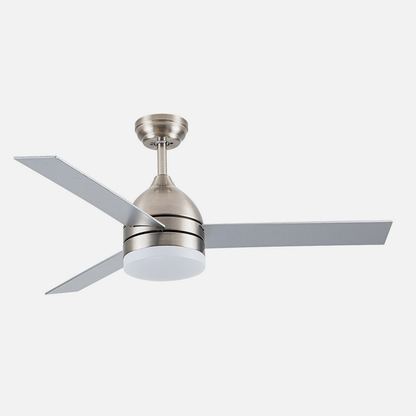 Ventilador Dc Legio 26w Niquel 3aspas Plata/haya 107d 2950lm 3000-4000-6000k Remoto+memoria+temporizador_2