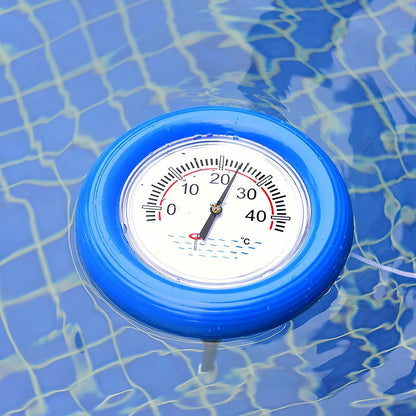 Termometro Flotante Boya Para Piscinas Ø 18,5 Cm._3