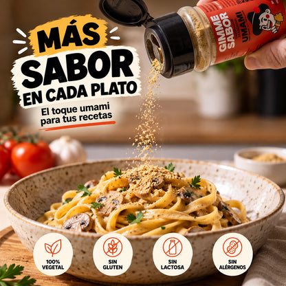 Sazonador Vegetal Sabor A Umami 55g | Sin Gluten, Sin Alérgenos | Gimme Sabor_2