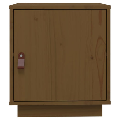 Mesitas De Noche 2 Uds Madera De Pino Marrón Miel 40x34x45 Cm_4