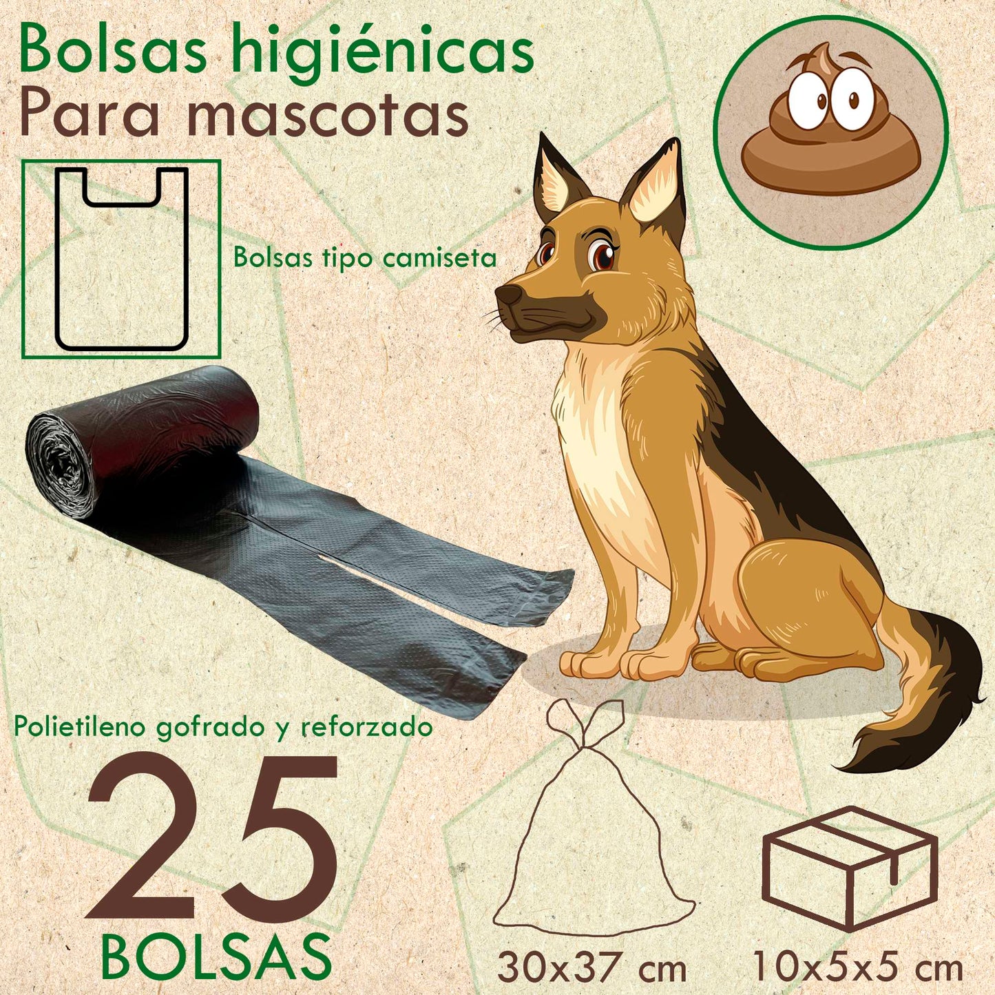 200 Bolsas De Basura Para Perro / Gato_1