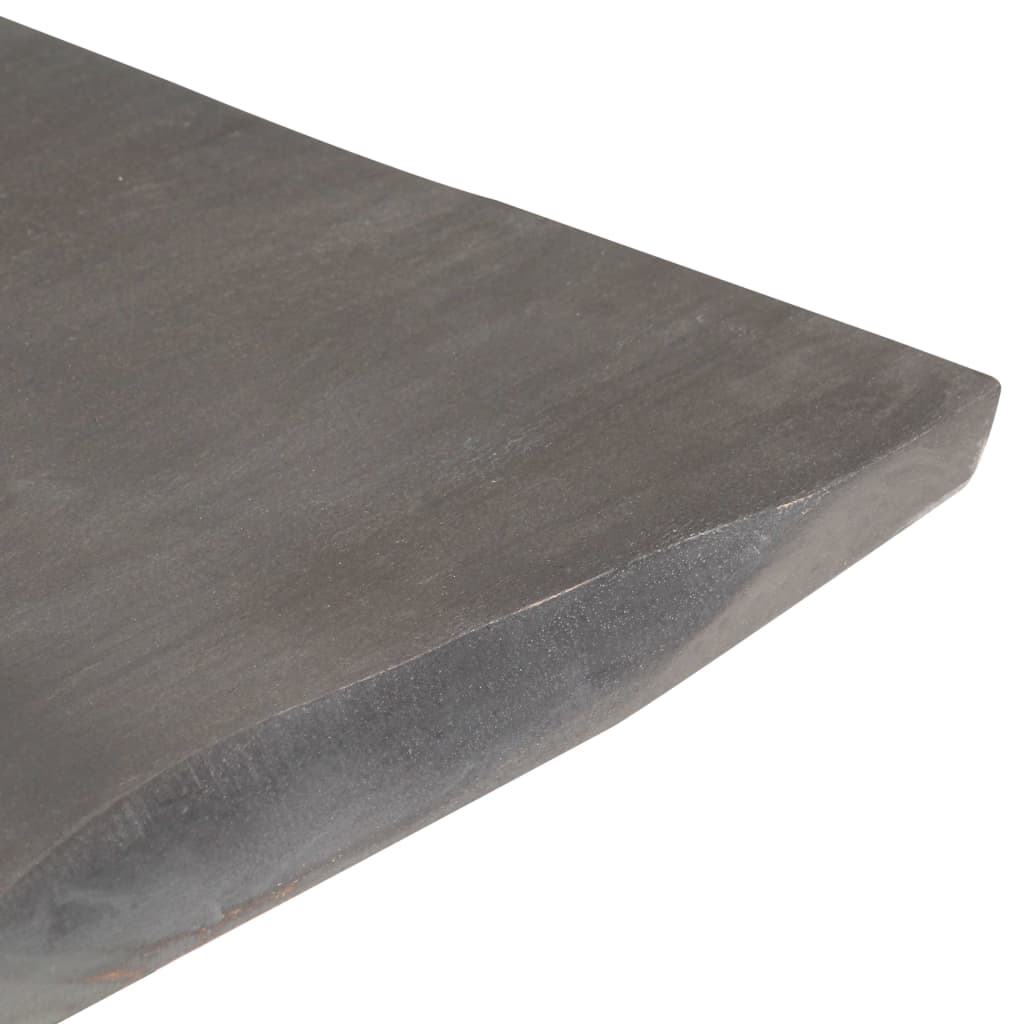 Mesa De Centro Borde Natural Madera Maciza Acacia 115x60x40 Cm_2