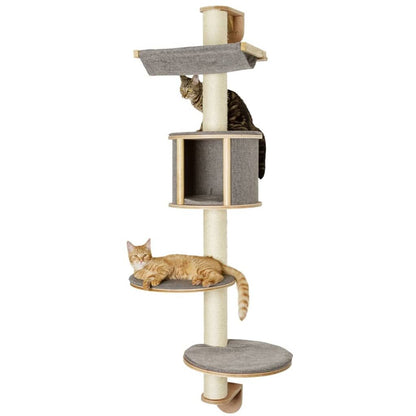 Kerbl Árbol De Pared Para Gatos Dolomit Tofana 168 Cm Gris 81540_2
