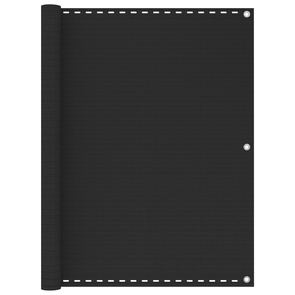 Vidaxl Toldo Para Balcón Hdpe Gris Antracita 120x400 Cm_0