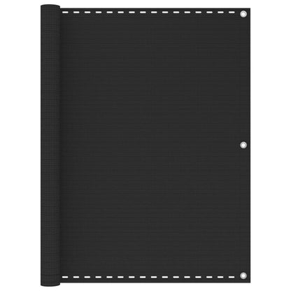 Vidaxl Toldo Para Balcón Hdpe Gris Antracita 120x400 Cm_0