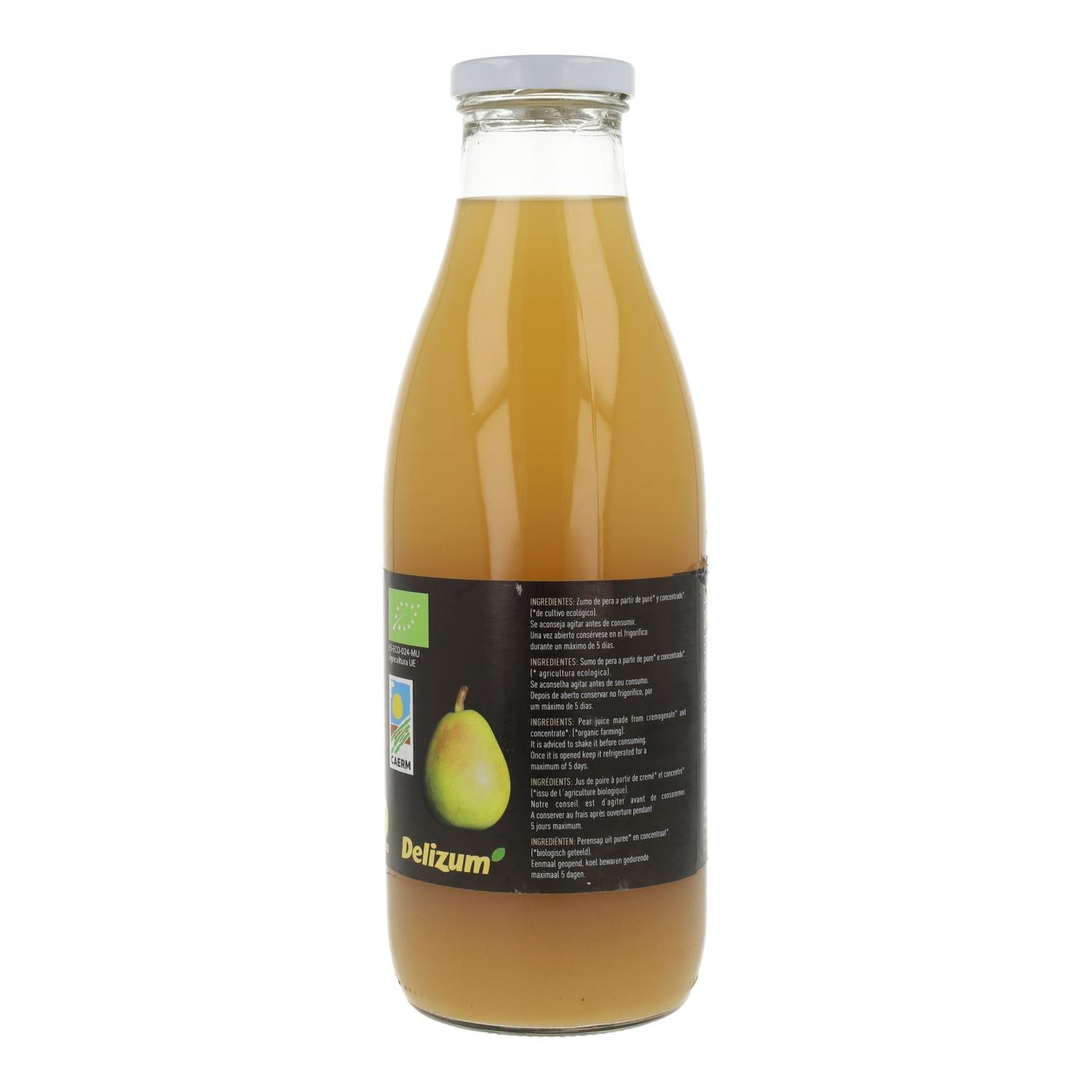 Zumo de Pera ecológico Delizum 200 ml