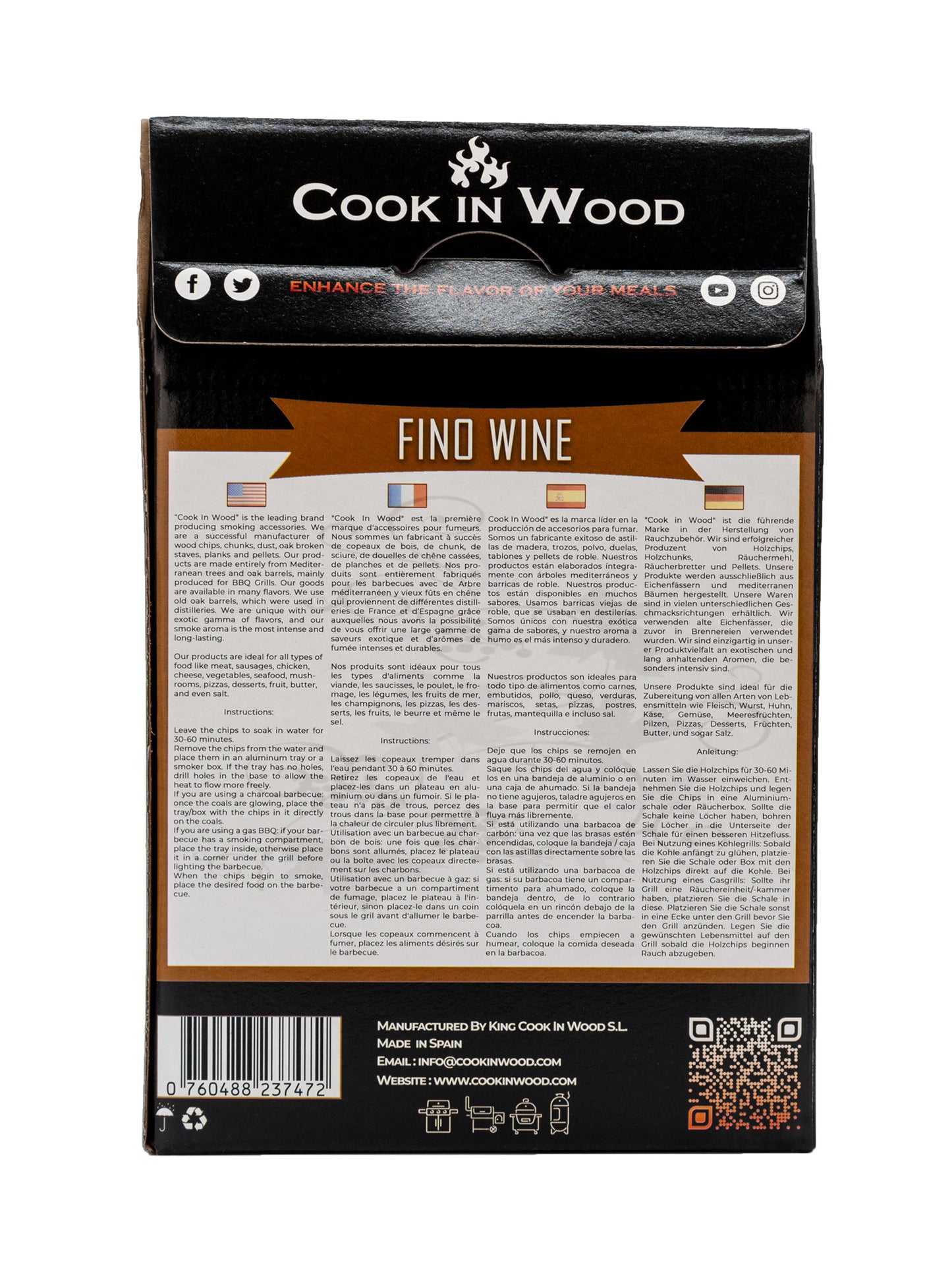 Virutas De Ahumado De Barrica De Roble De Vino Fino_1