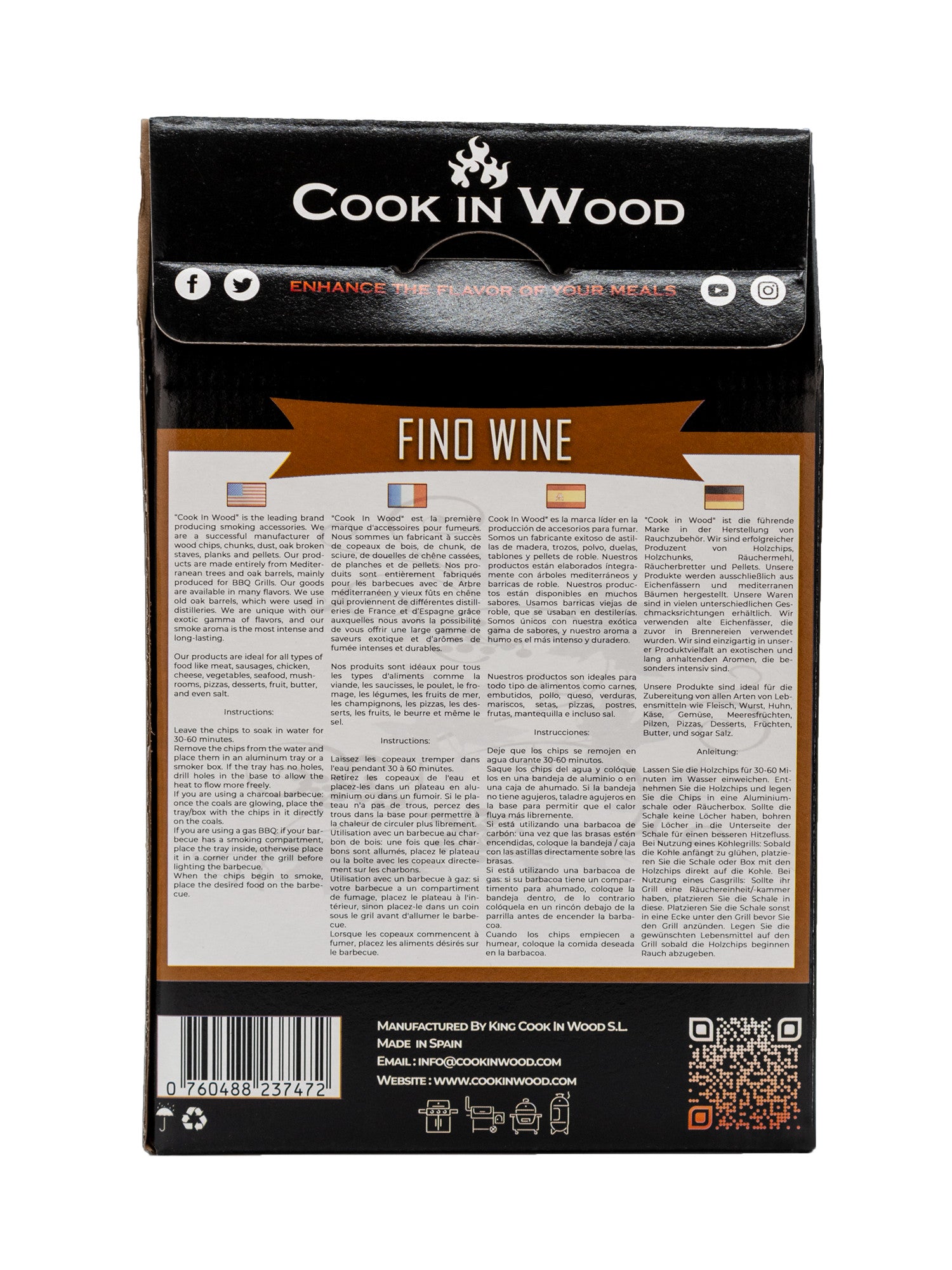 Virutas De Ahumado De Barrica De Roble De Vino Fino_1
