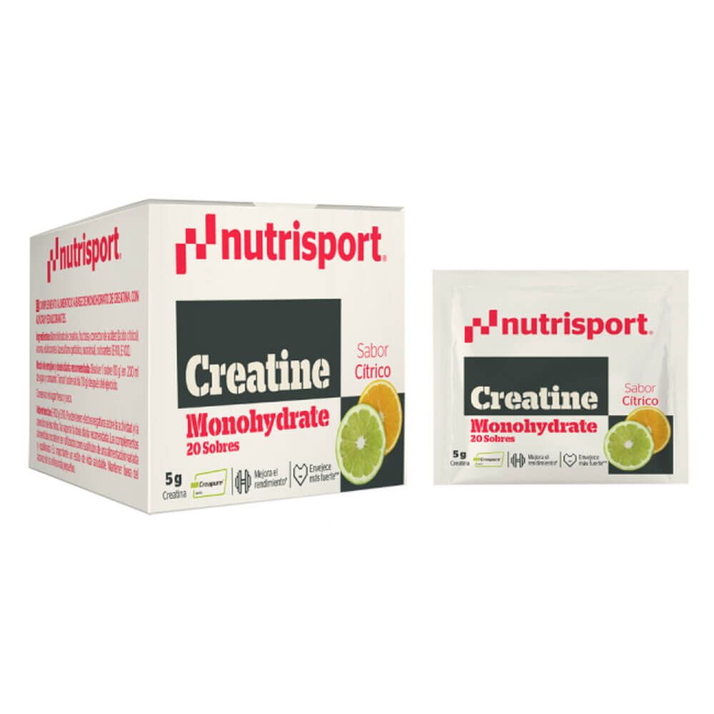 Creatina Monohidrato (creapure®) - 20 Sobres - Creatina Monohidrato - Nutrisport_0