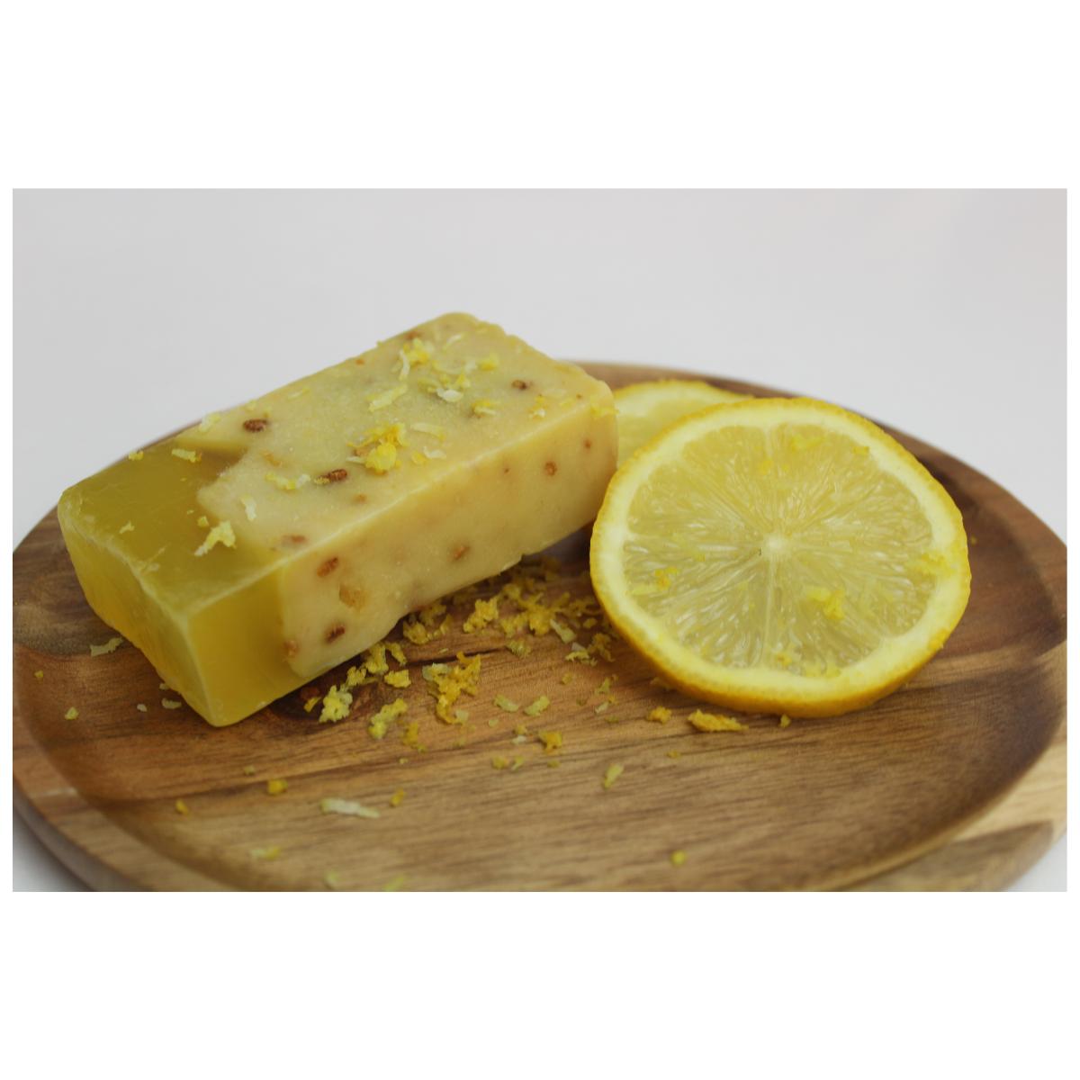 Jabón natural a base de aceite de oliva y limón Planeta Huerto 100 g