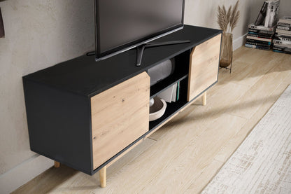 Mueble De Tv Amplio Y Práctico Modelo Wl6.818_4