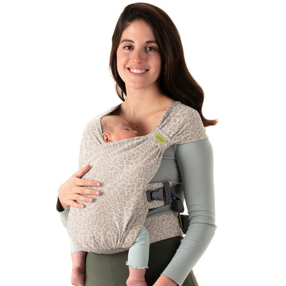 Portabebé Evolutivo Fular Mochila Boba Bliss Sand Leopard_0