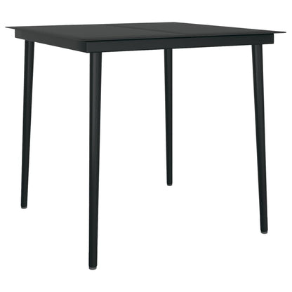 Set Comedor De Jardín 3 Pzas Cojines Ratán Sintético Gris Claro / Vetonek_0