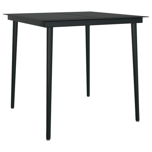 Set Comedor De Jardín 3 Pzas Cojines Ratán Sintético Gris Claro / Vetonek_0
