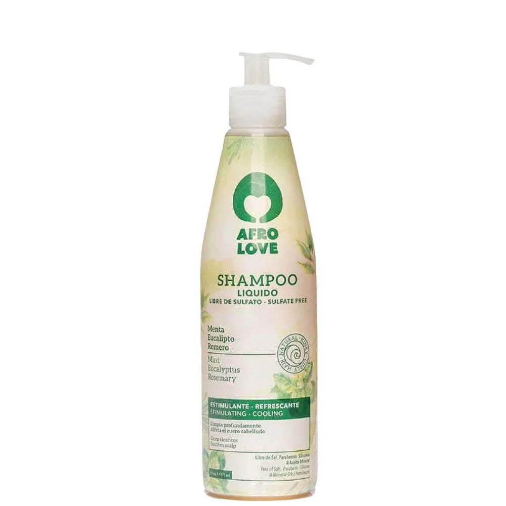 Afro Love Champú Menta Romero 290ml_0