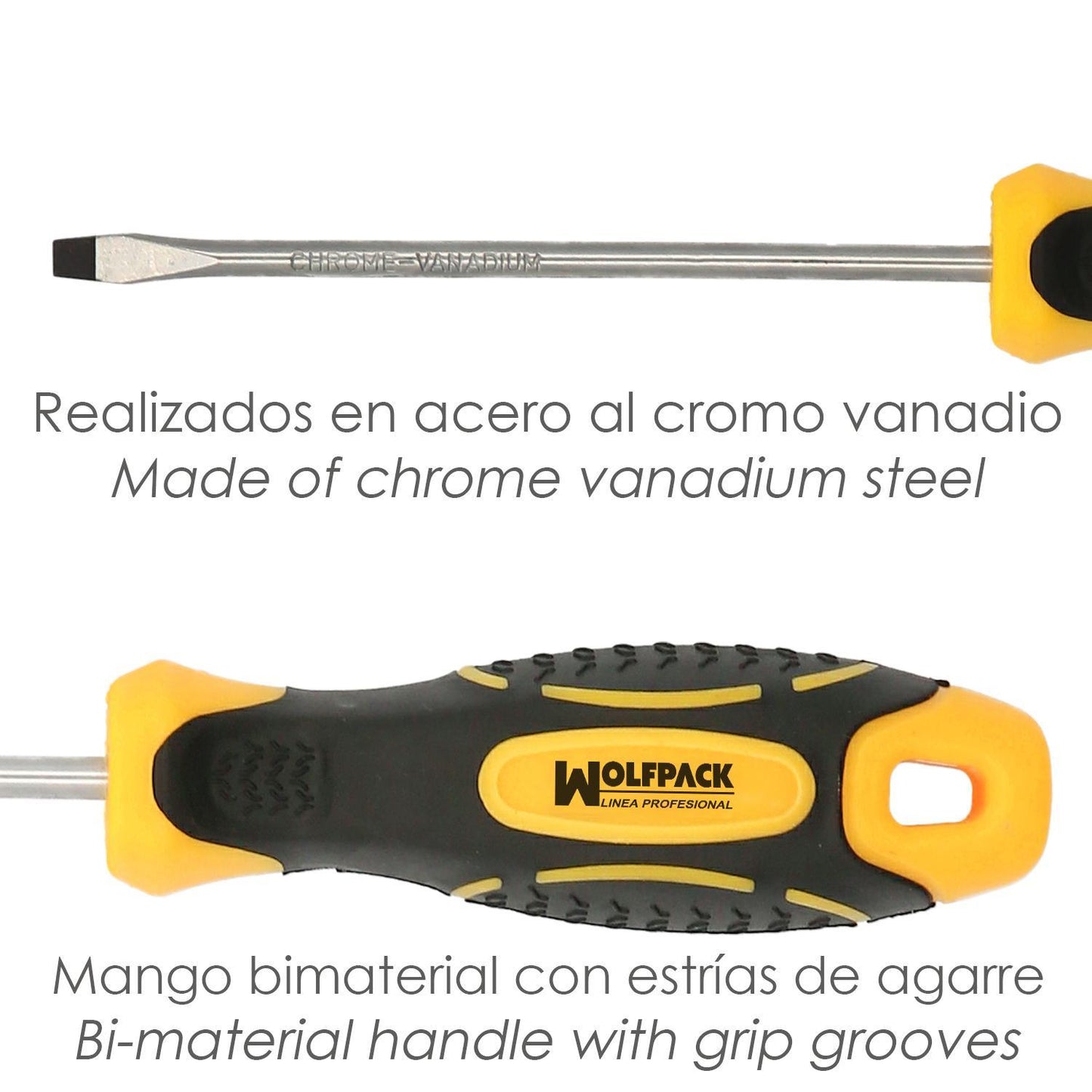 Juego Destornilladores Acero Cromo Vanadio 7 Piezas Con Mango Bimaterial_3