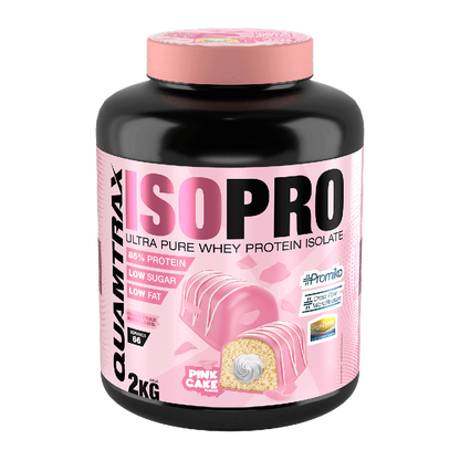 Isopro Cfm - 2kg - Pantera Rosa - Pastelito De Fresa - Proteína De Aislado De Suero Isolate - Quamtrax_0