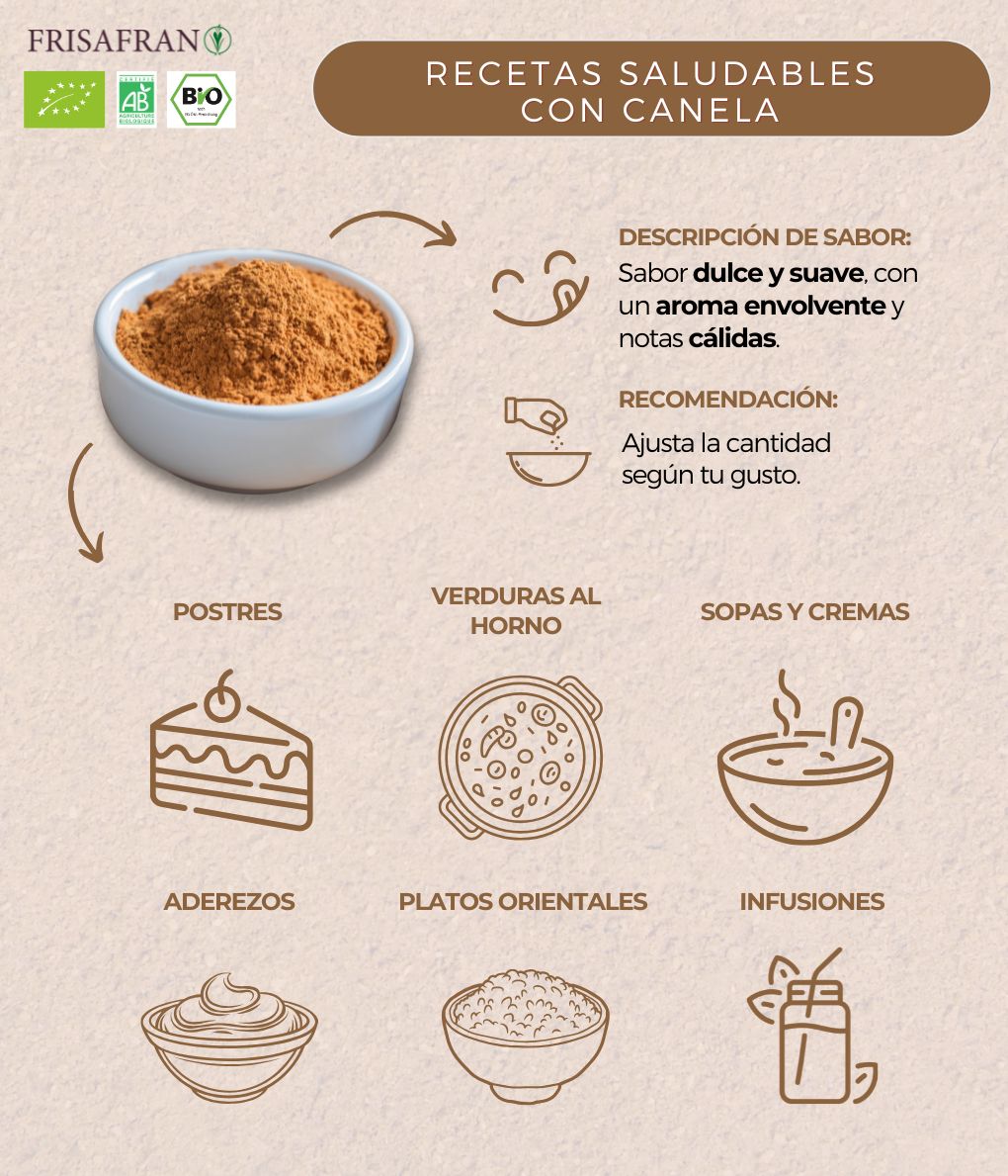 Canela Ceylan En Polvo Ecológica | Calidad | Frisafran 500 G_4