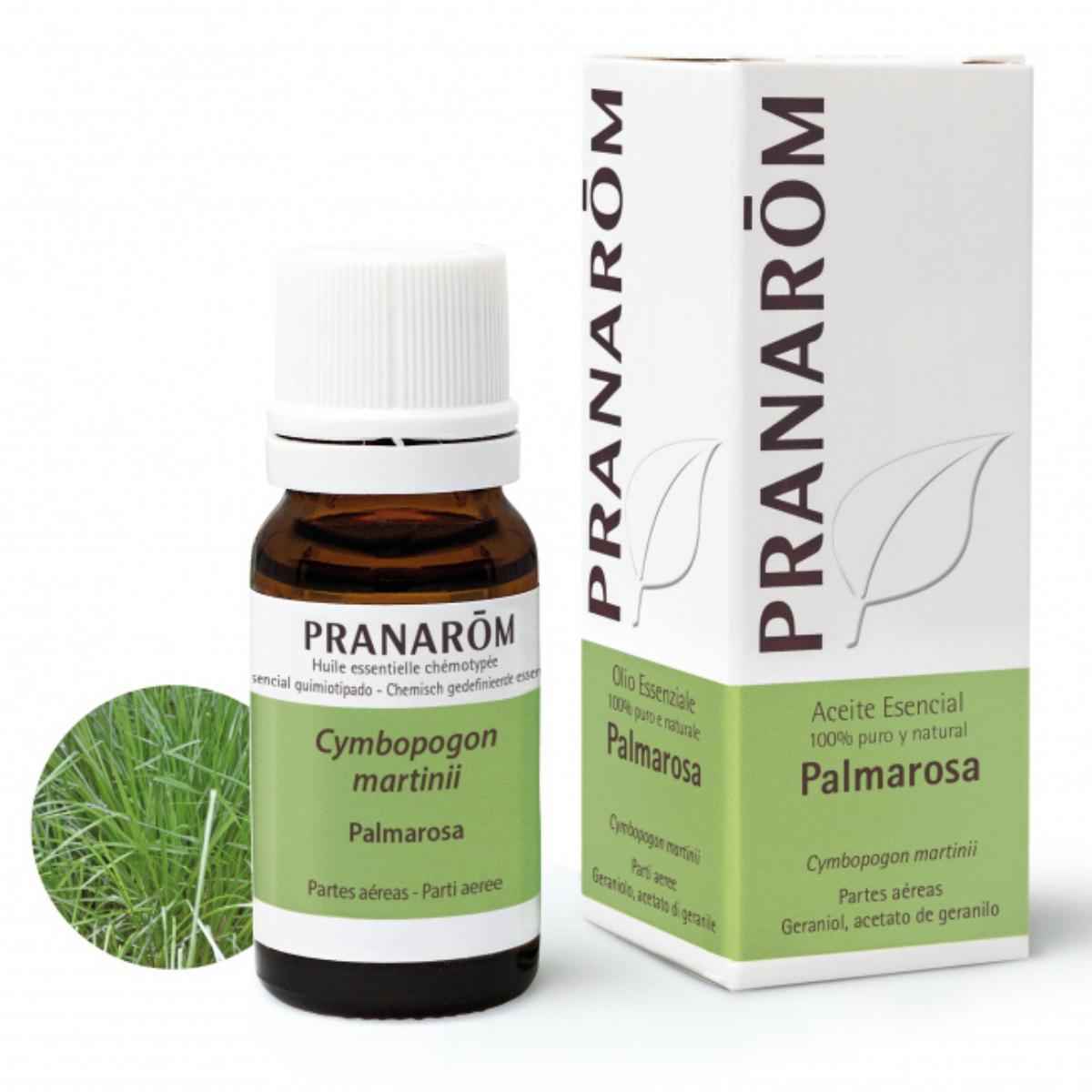 Aceite esencial palmarosa, Pranarôm 10 ml