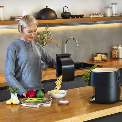 Freidora Sin Aceite 5,5 L De Aire Caliente Con Báscula Cecofry Advance Precision X. 1700 W, Dietética, Táctil, Temporizador, Temperatura Regulable,_4