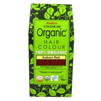 Tinte cabello vegetal castaño rojizo  Radico 100 g