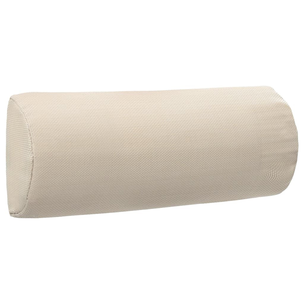 Vidaxl Reposacabezas De Silla De Jardín Textilene Crema 40x7,5x15 Cm_0