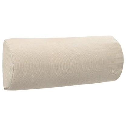 Vidaxl Reposacabezas De Silla De Jardín Textilene Crema 40x7,5x15 Cm_0