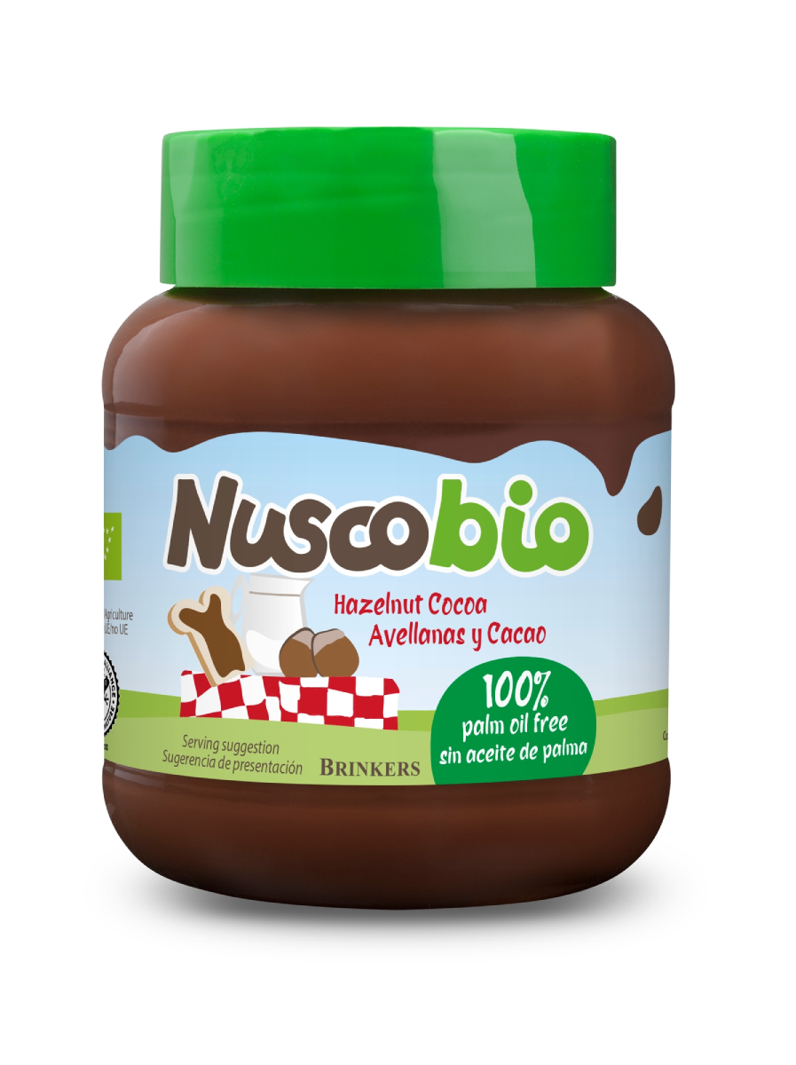 Crema de Chocolate con Avellanas Bio Nuscobio 400 g