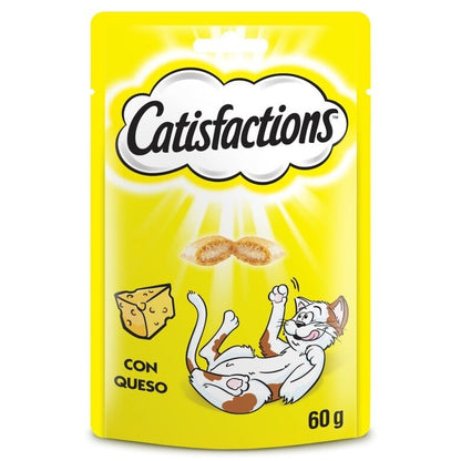 Catisfactions Premios con queso para gatos 60 g