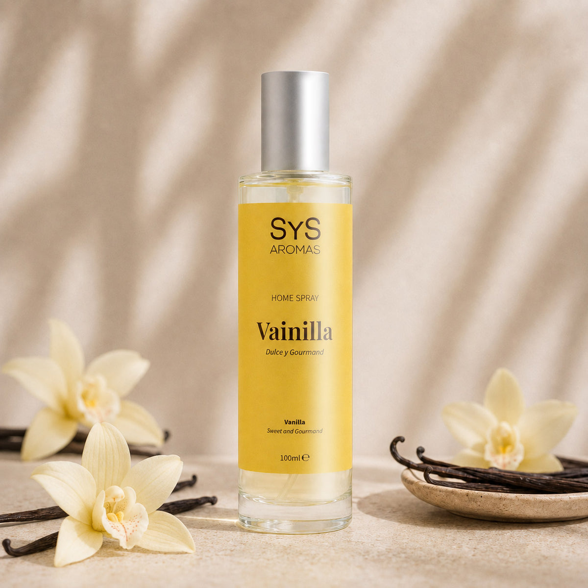 Ambientador Pulverizador Vainilla Origins SYS Aromas 100 ml | Aroma Dulce y Caramelizado | Reconfortante_2