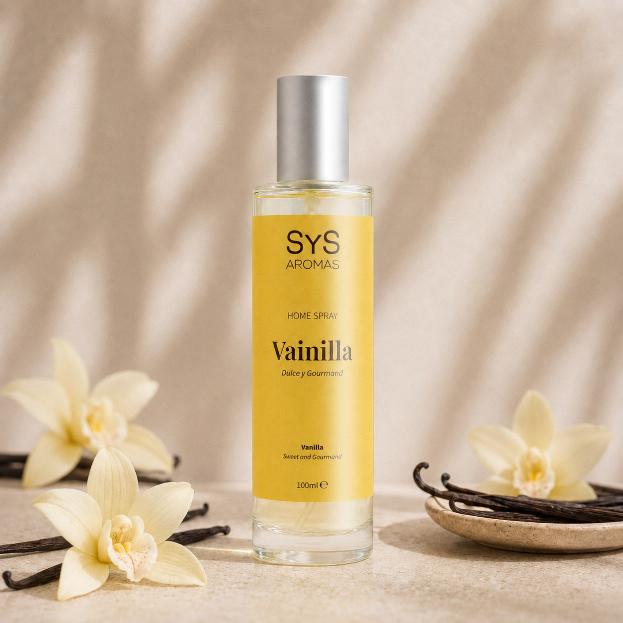 Ambientador Pulverizador Vainilla Origins SYS Aromas 100 ml | Aroma Dulce y Caramelizado | Reconfortante_2