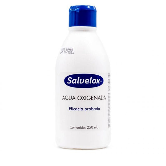 Agua Oxigenada SALVELOX 250 ml