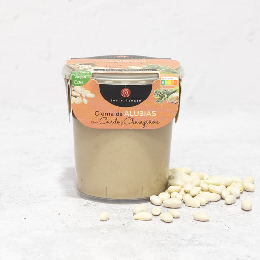 Crema De Alubias Con Cardo Y Champiñón 400ml_0