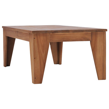 Mesa De Centro Madera Maciza De Teca 120x60x40 Cm_1