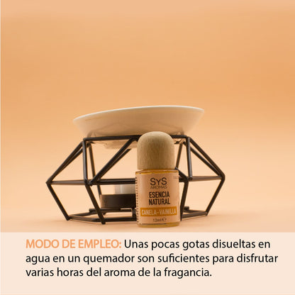 Esencia Natural Canela-Vainilla SYS Aromas 12 ml | Aroma Dulce y Cálido | Para Quemadores y Humidificadores_1